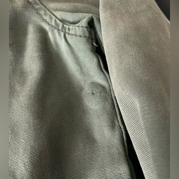 URBAN OUTFITTERS ECOTE Green Button Up Utility Jacket sz XS - Picture 7 of 8